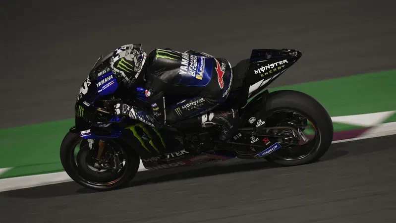 MotoGP 2021. Test Qatar, Day 2. Maverick Vinales: "Sono sorpreso del mio ritmo"