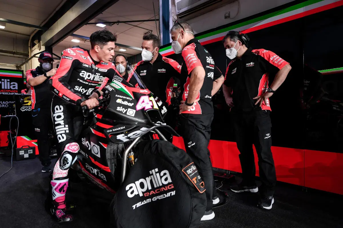 MotoGP 2021. Test Qatar, Day 2. Fabio Quartararo primo, davanti a Jack Miller e Aleix Espargaro (18)