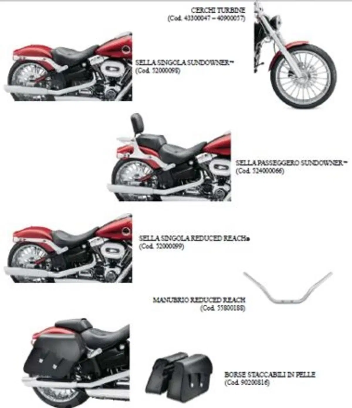Harley-Davidson: accessori per il nuovo Softail Breakout