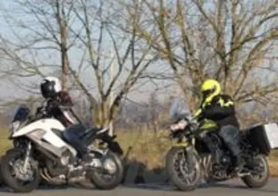 Honda Crossrunner VS Triumph Tiger 800