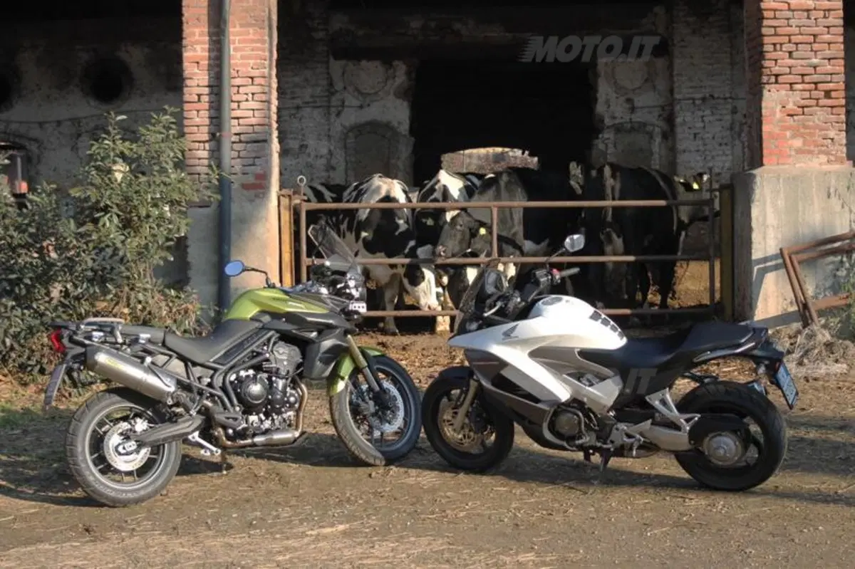 Honda Crossrunner VS Triumph Tiger 800 (15)