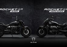 Triumph Rocket 3R Black e Rocket 3GT Triple black: tutte le informazioni