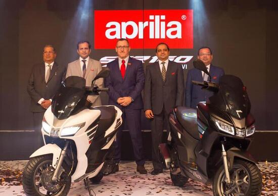 Aprilia arriva in Nepal con lo scooter SXR 160