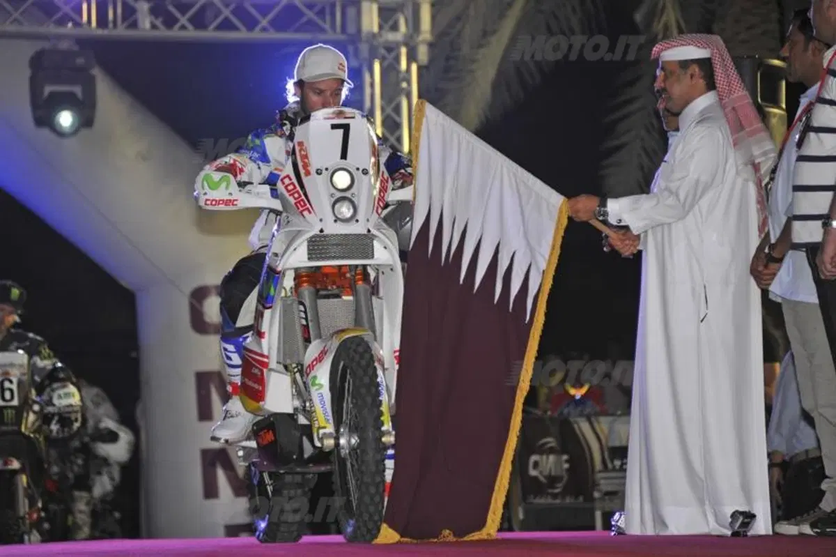 Rally del Qatar. Pochi giorni pochi  km e pochissimi Piloti