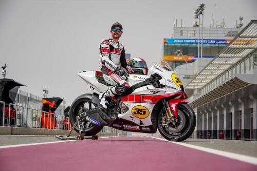 MotoGP. Crutchlow in pista con la M1 60° Anniversary