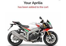 Aprilia USA lancia una piattaforma e-commerce 