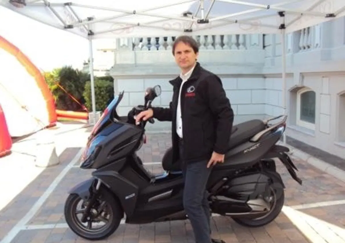 Luca Paletti: "Kymco, felici di incontrarvi"