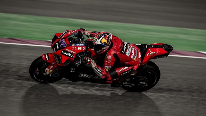 MotoGP 2021. Test Qatar/2, Day 1: Ducati prima e a 352,9 km/h!