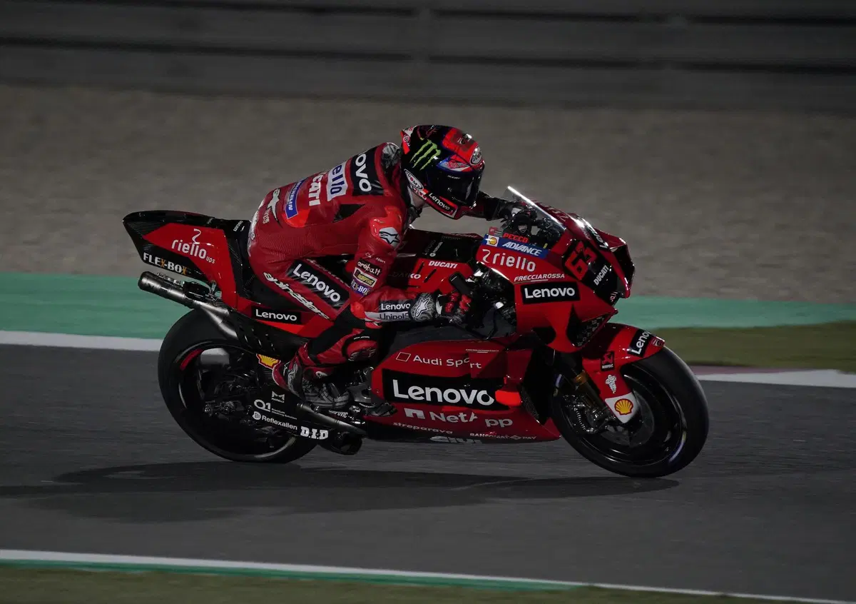 MotoGP 2021. Test Qatar/2, Day 1. Pecco Bagnaia: "Sensazioni positive"