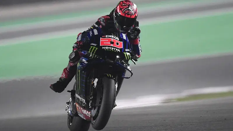 MotoGP 2021. Test Qatar/2, Day 1. Fabio Quartararo: "Ho fatto uno dei migliori giri della mia vita"
