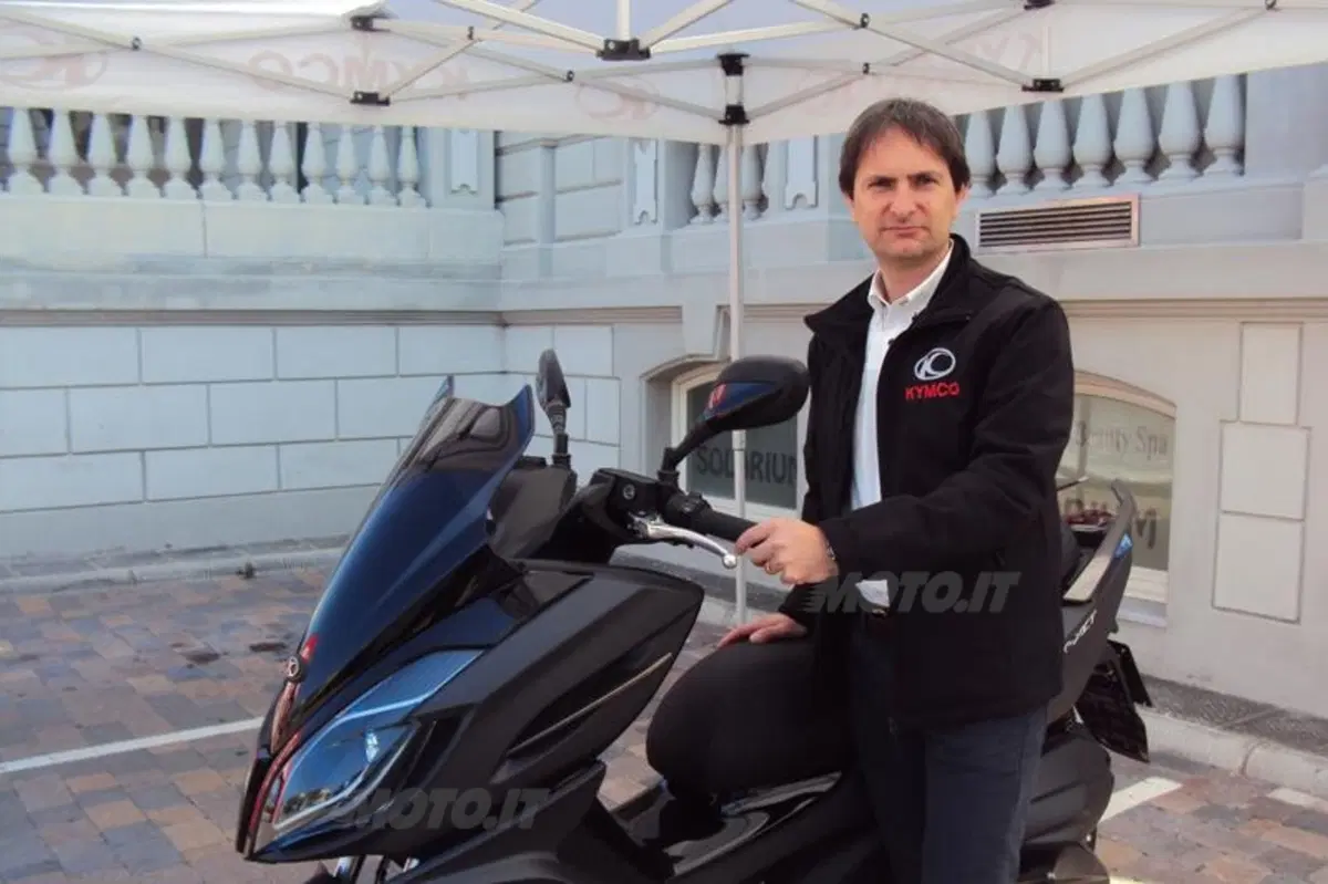 Luca Paletti: "Kymco, felici di incontrarvi" (10)