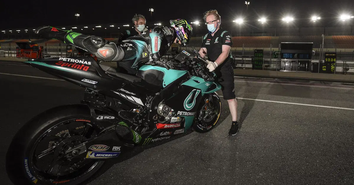 MotoGP 2021. Test Qatar, Day 4. Franco Morbidelli: "Abbiamo cercato un men&ugrave; di setting"