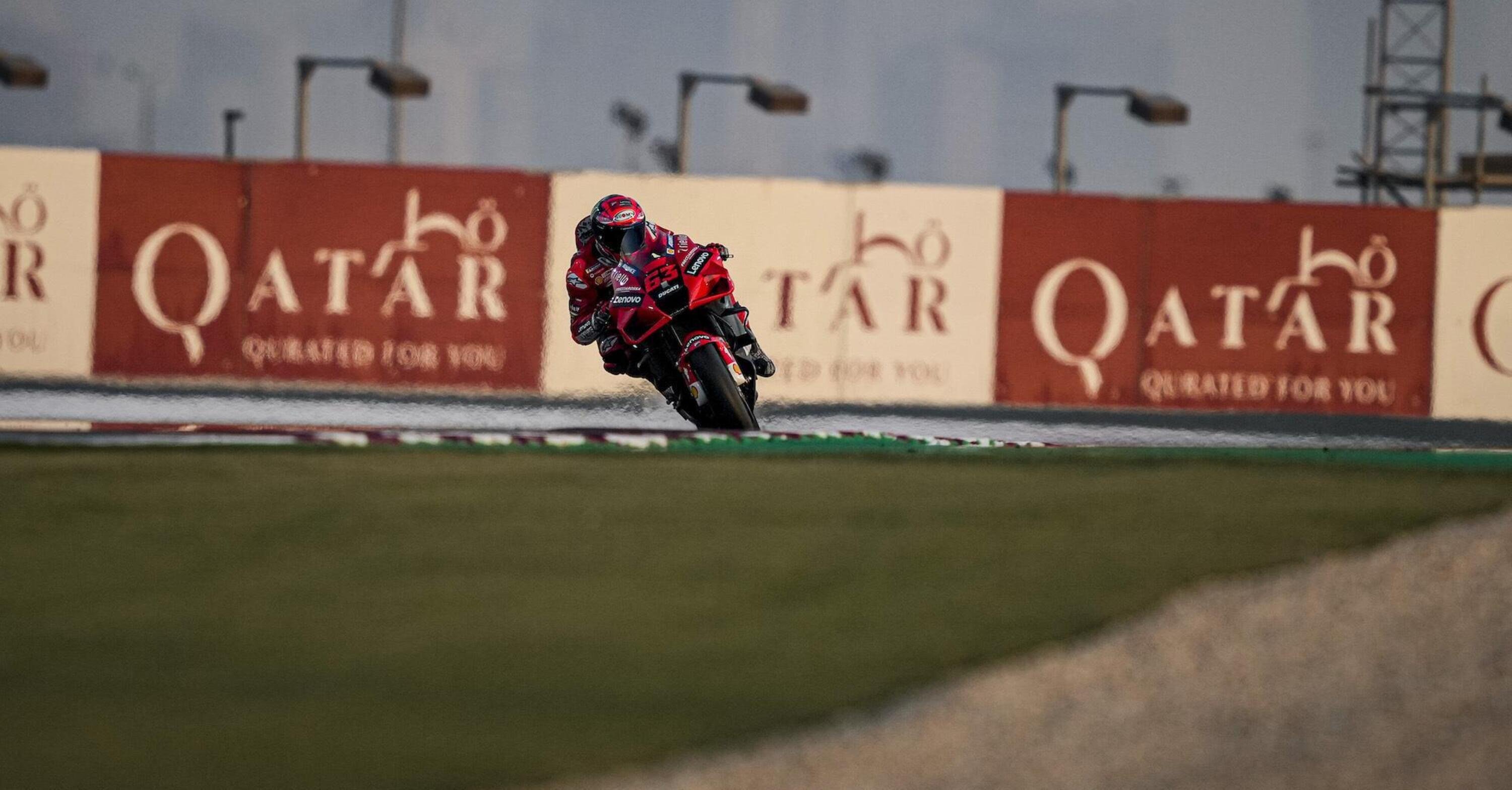 MotoGP 2021. Test Qatar, Day 5. Pecco Bagnaia: &quot;In Qatar sfida Ducati/Yamaha/Suzuki&quot;