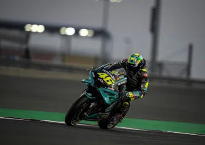 MotoGP 2021. Test Qatar, Day 5. Valentino Rossi: Mi trovo molto bene con la squadra
