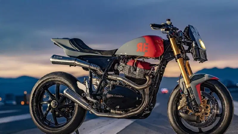 Royal Enfield GT 650 RS Crazy Garage: dalla Corea una rivisitazione in chiave SBK anni '80