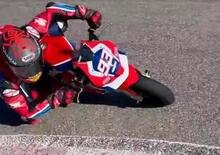 MotoGP: il video del ritorno in moto di Marc Marquez è già virale