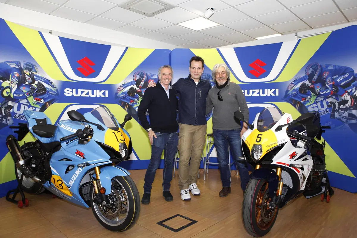 Suzuki GSX-R Legend Edition, due esemplari per Lucchinelli e Uncini (12)
