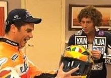 Valentino Rossi incontra Marc Màrquez in una parodia esilarante!