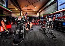 MotoGP 2021: Andrea Dovizioso sull’Aprilia a Jerez