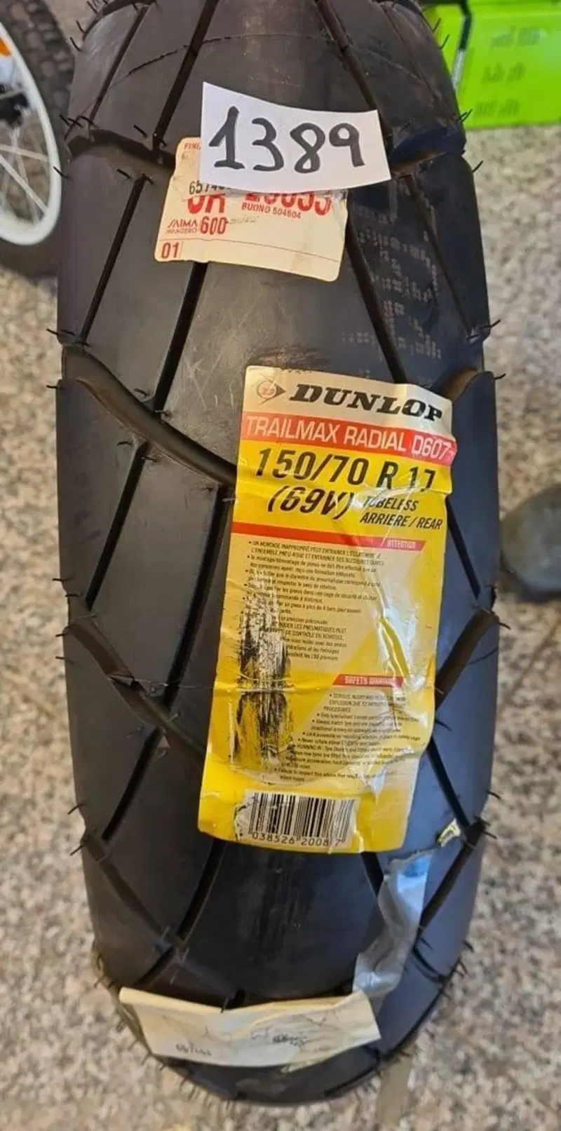 PNEUMATICO 150/70R17 69V TRAILMAX RADIAL D607 Dunlop (2)