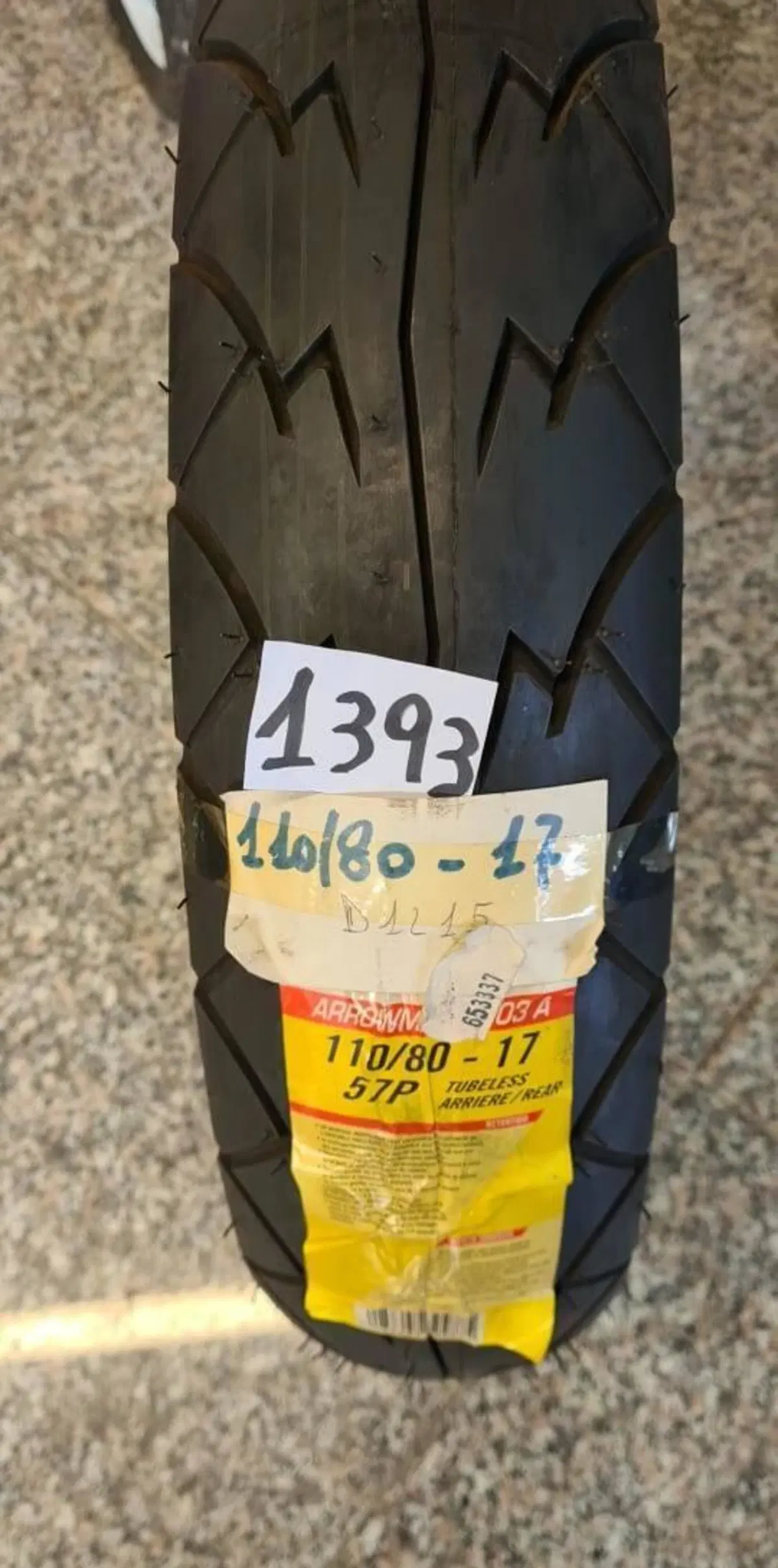 PNEUMATICO 110/80-17 ARROWMAX Dunlop (2)