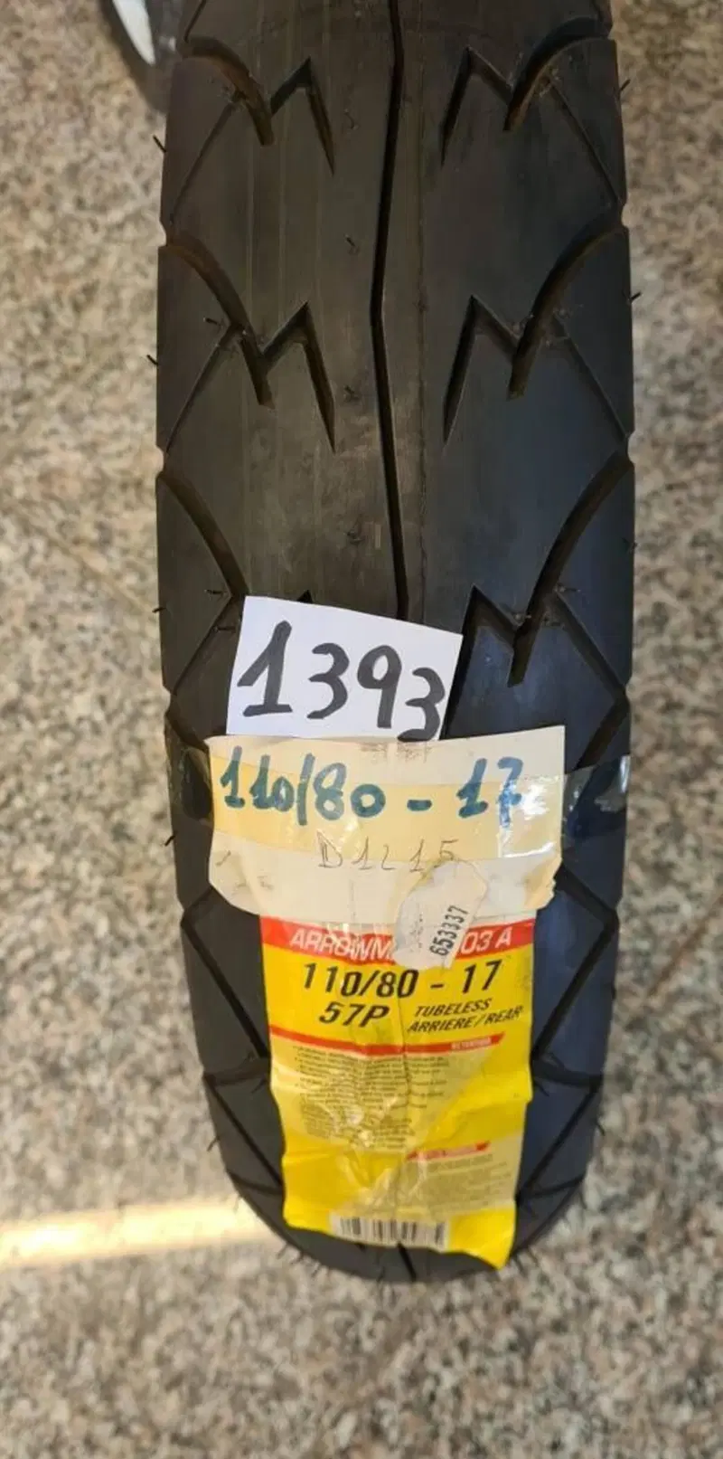 PNEUMATICO 110/80-17 ARROWMAX Dunlop (2)