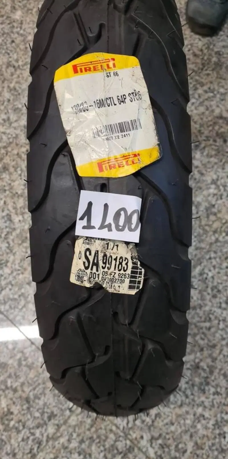 PNEUMATICO 130/80-16 M/C 64P ST66 Pirelli (2)
