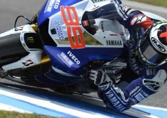 Lorenzo impressionante nelle qualifiche di Jerez