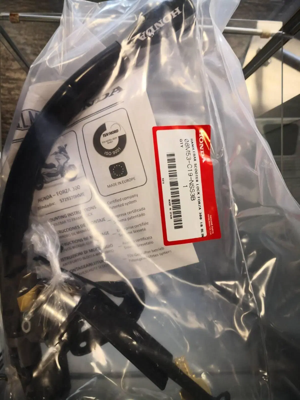 BLOCCA MANUBRIO HONDA FORZA 300