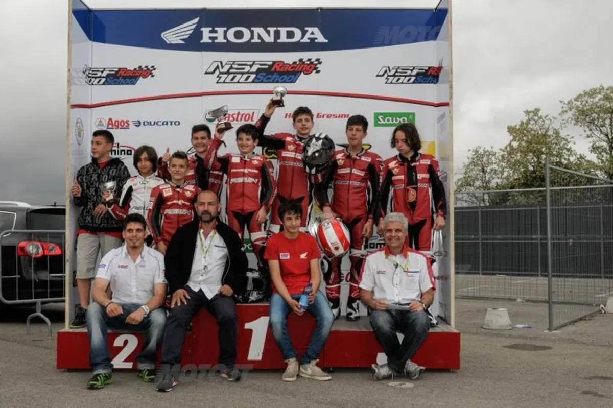 Primo appuntamento dell'Honda NSF100 Racing School a Ortona (4)
