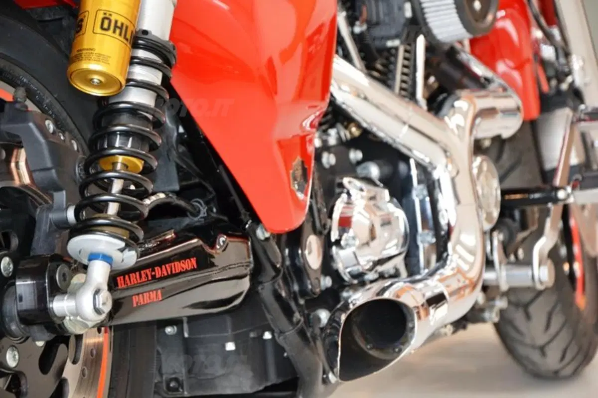Harley-Davidson Parma: una Road King snella e aggressiva (6)