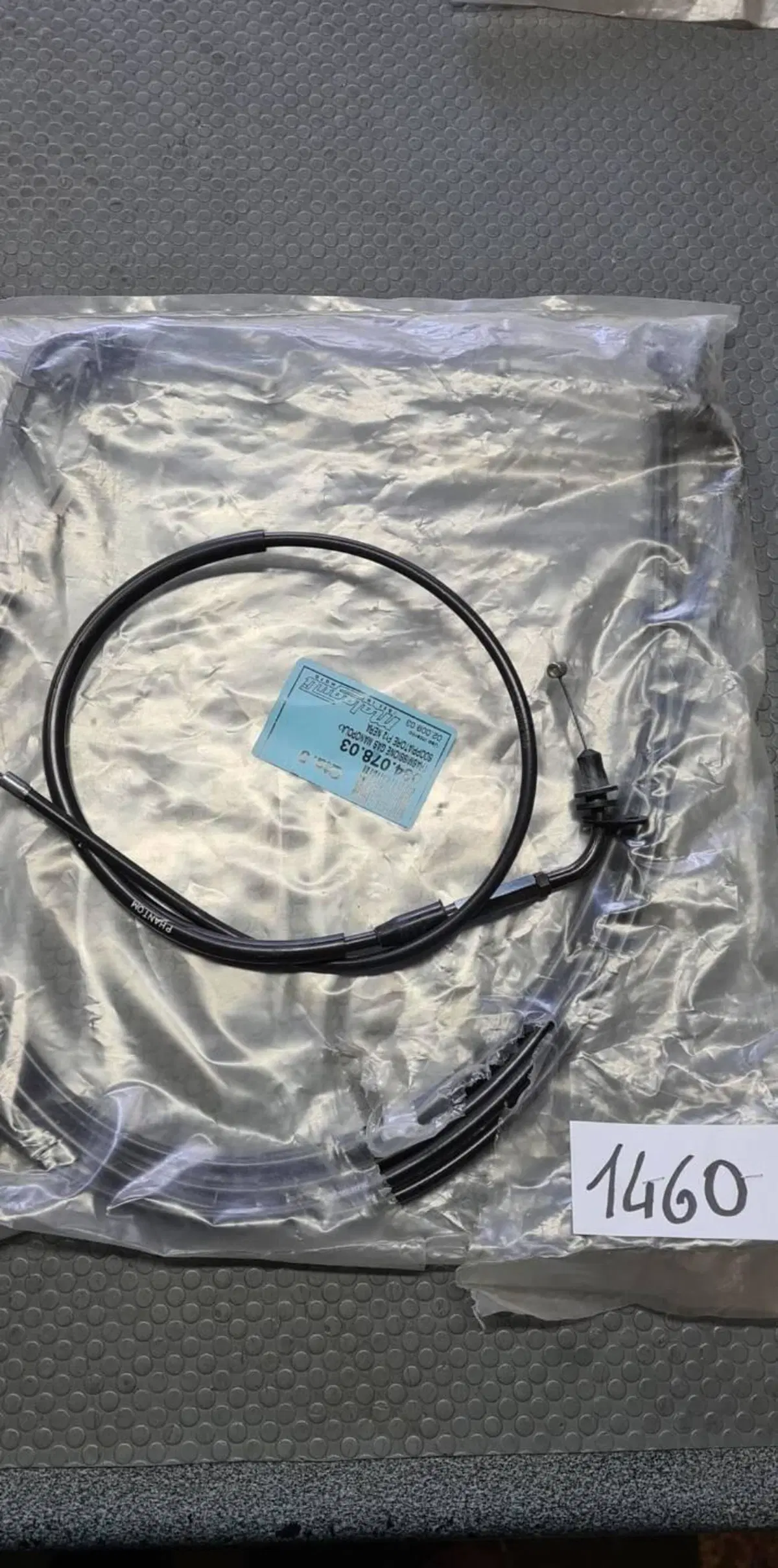 CAVO ACCELERATORE MANOPOLA-SDOPPIATORE F12 F15 Malaguti