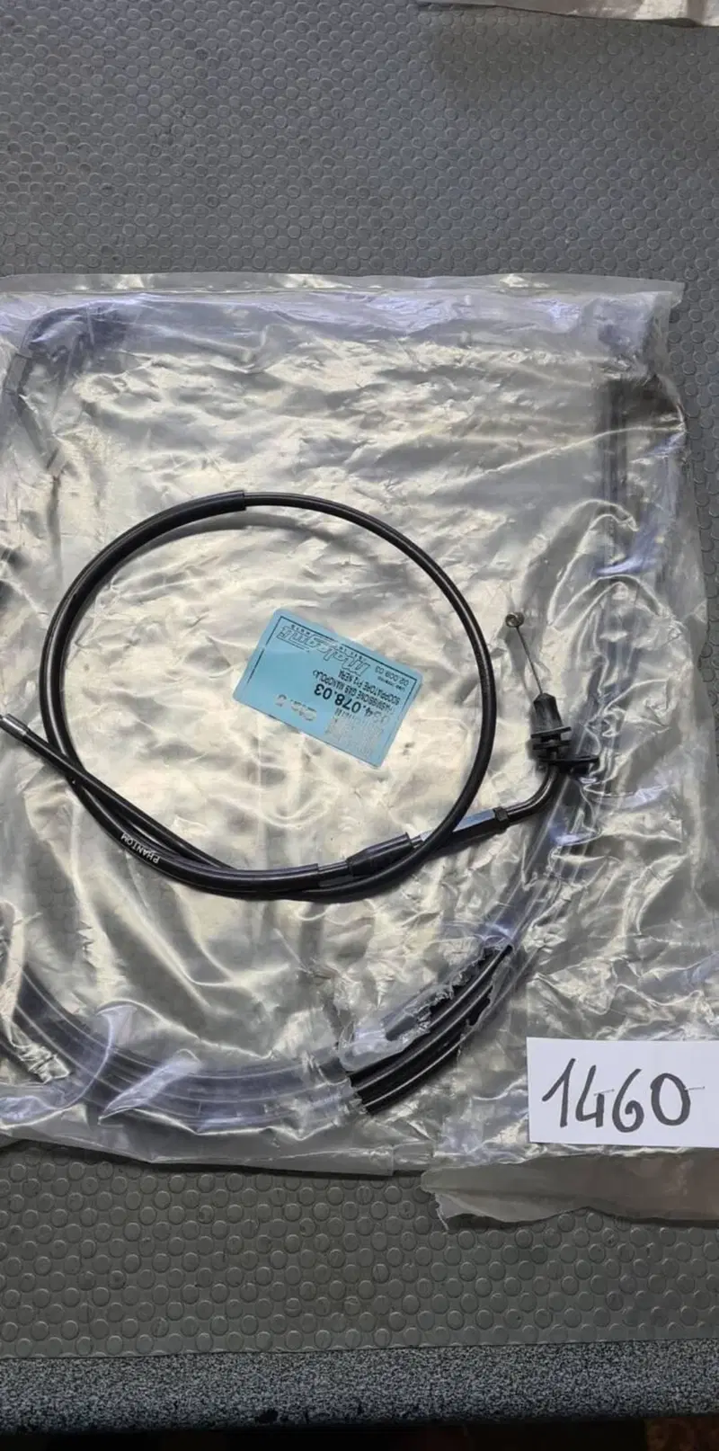CAVO ACCELERATORE MANOPOLA-SDOPPIATORE F12 F15 Malaguti