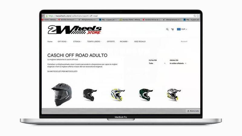 Two wheels store, il nuovo negozio online per i motociclisti