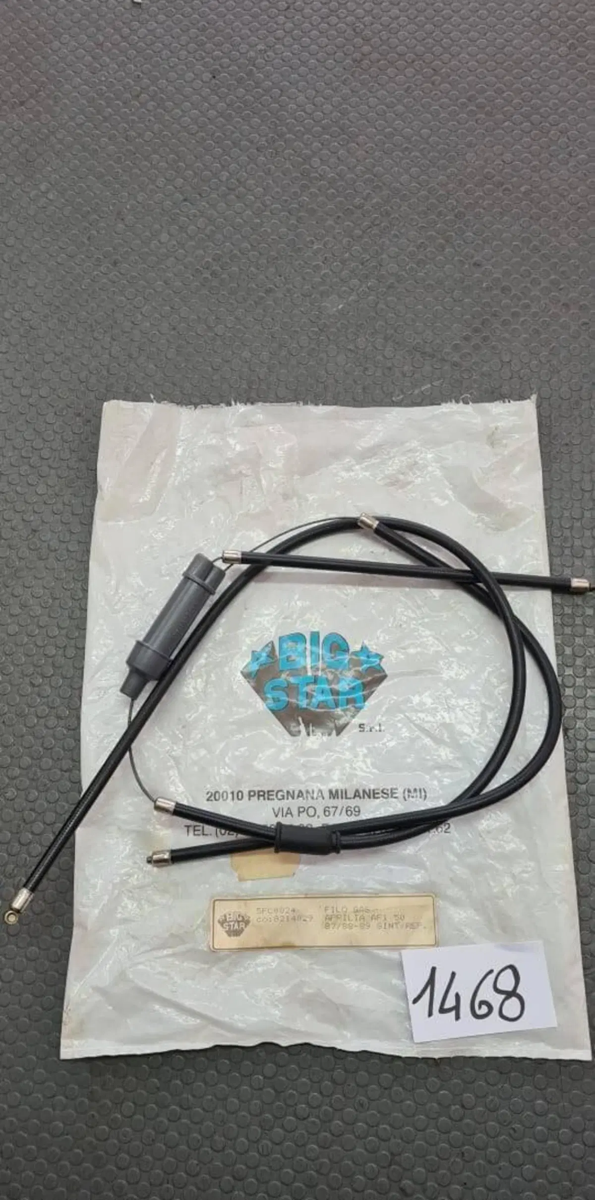 CAVO ACCELERATORE APRILIA AF1 50 1987/1989 Big Star
