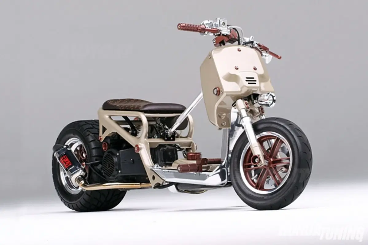 Rucksters-BTX Industries: Honda Zoomer LV Project (5)