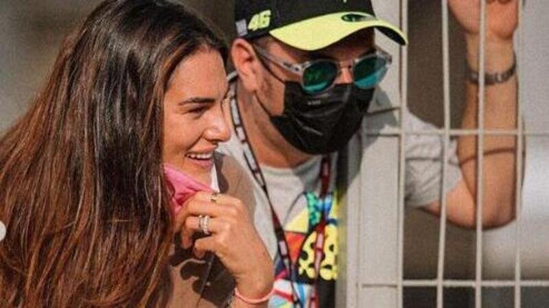 Anche Francesca Sofia Novello in Qatar per l&#039;esordio di Valentino Rossi con Petronas