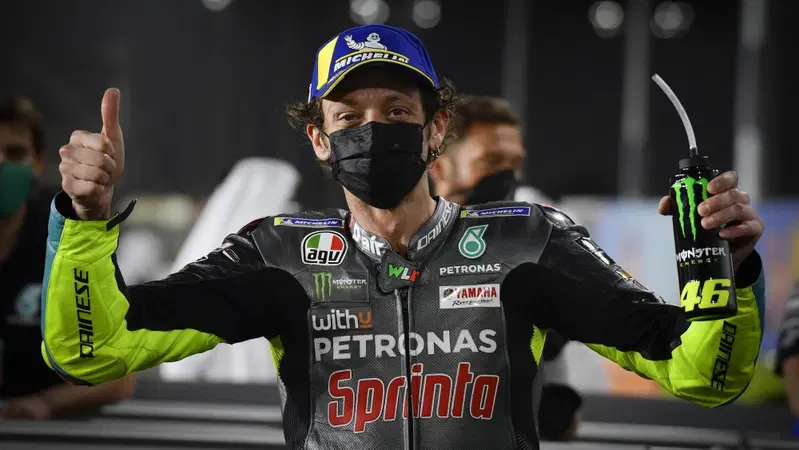 MotoGP 2021, GP del Qatar/1. Valentino Rossi: "Nessuno sa come sar&agrave; la gara"