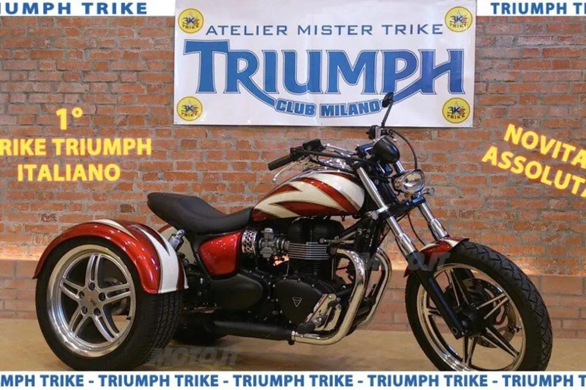 Mister Trike: una Triumph Speedmaster a tre ruote (2)