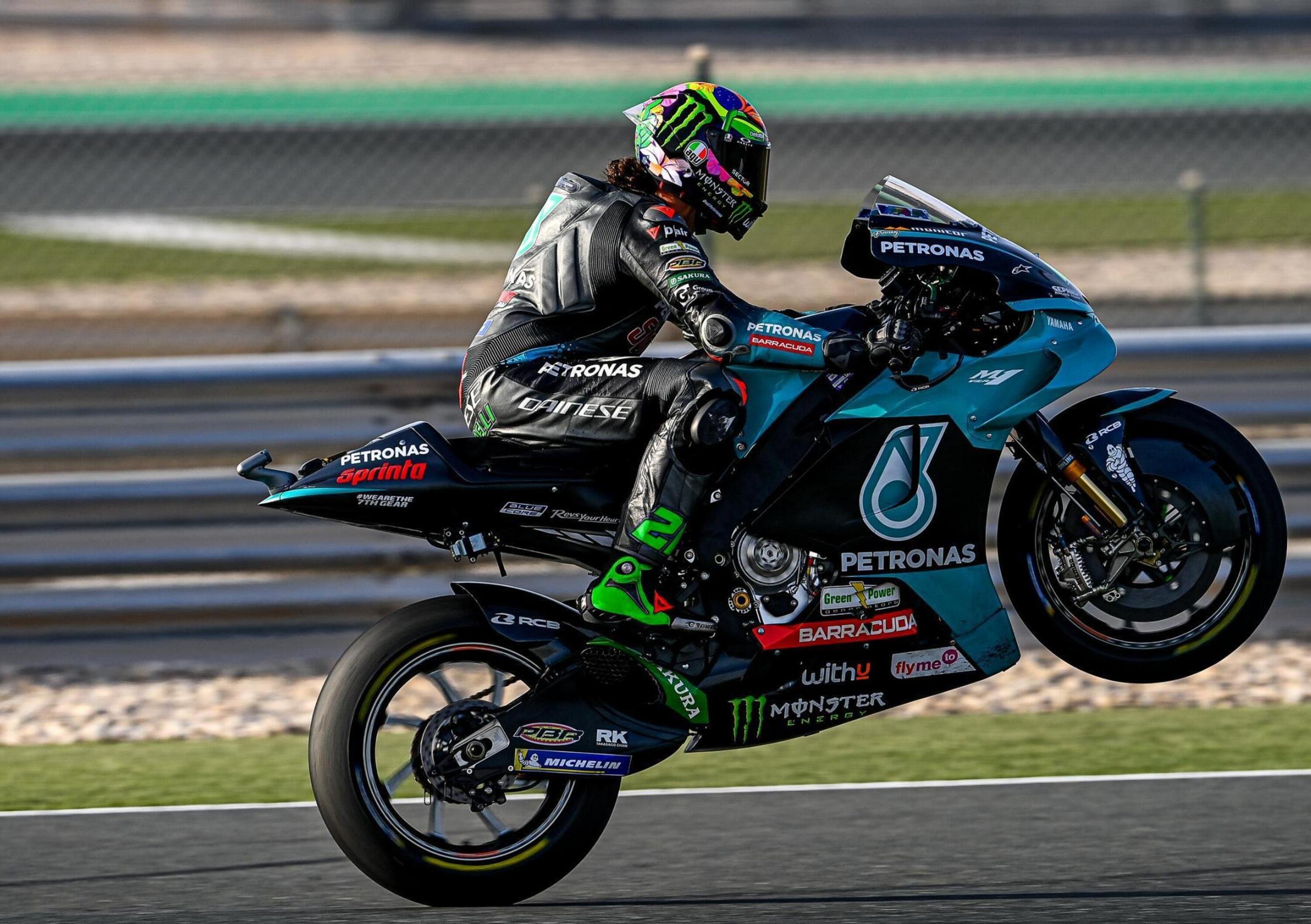 MotoGP 2021, GP del Qatar/1. Franco Morbidelli: &quot;Di Valentino non si ci pu&ograve; mai fidare...&quot;