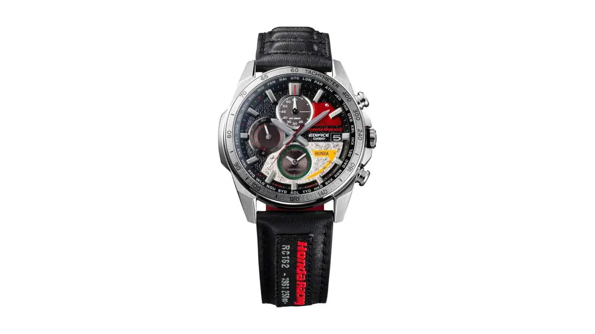 CASIO Edifice presenta il nuovo orologio dedicato alla Honda RC162 (2)
