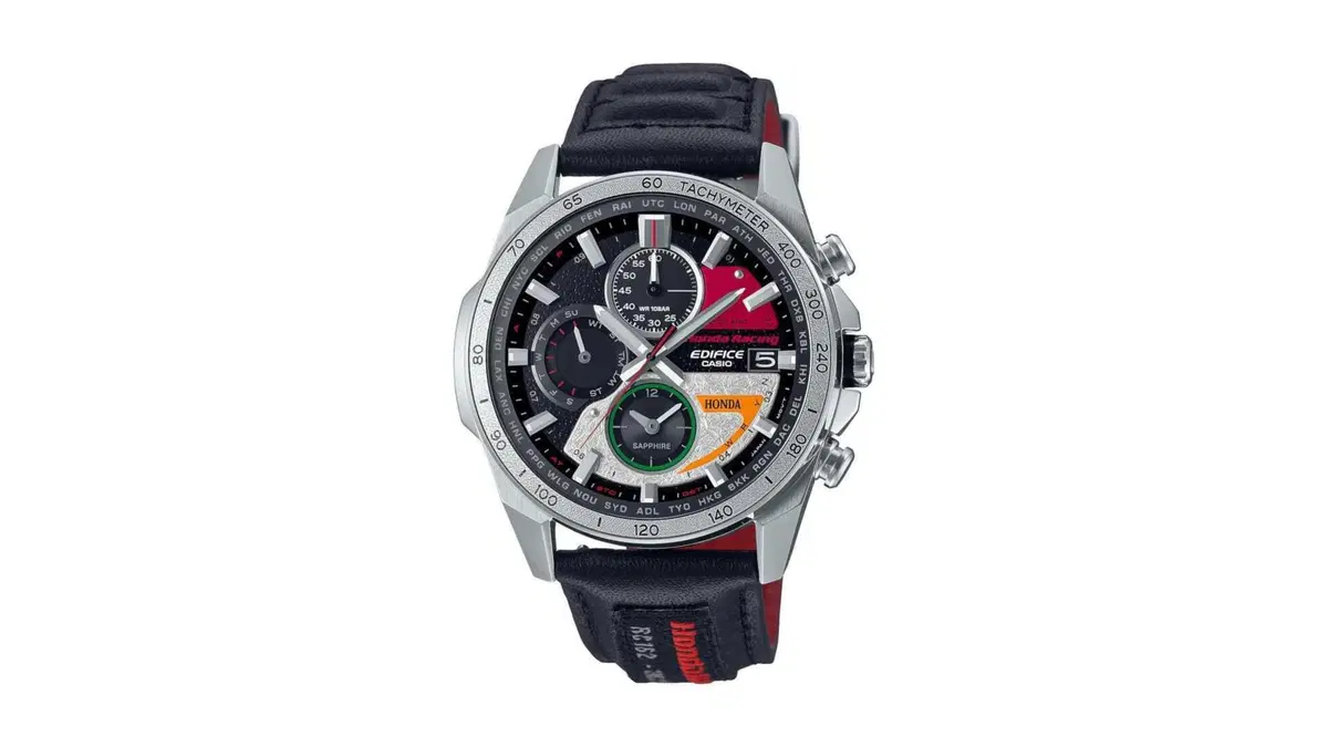 CASIO Edifice presenta il nuovo orologio dedicato alla Honda RC162 (3)
