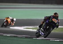 MotoGP 2021, GP del Qatar/1. Fabio Quartararo chiude in testa il warm up