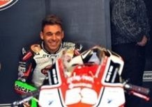 Niccolò Canepa a Donington con il Team Ducati Alstare