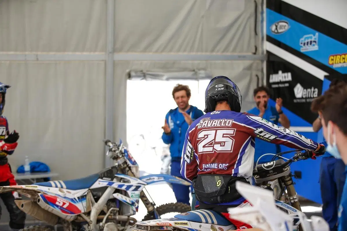Enduro 2021. Assoluti 3. Custonaci D2. Tripletta TM, Ruprecht in fuga (2)