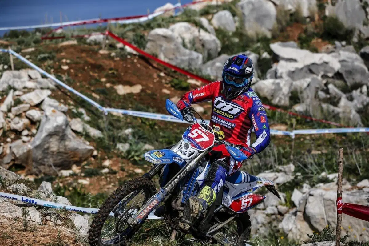 Enduro 2021. Assoluti 3. Custonaci D2. Tripletta TM, Ruprecht in fuga (8)