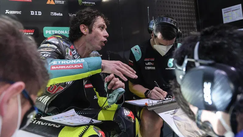 MotoGP 2021, GP del Qatar/2. Valentino Rossi: "La Yamaha 2021 &egrave; meglio della 2020"