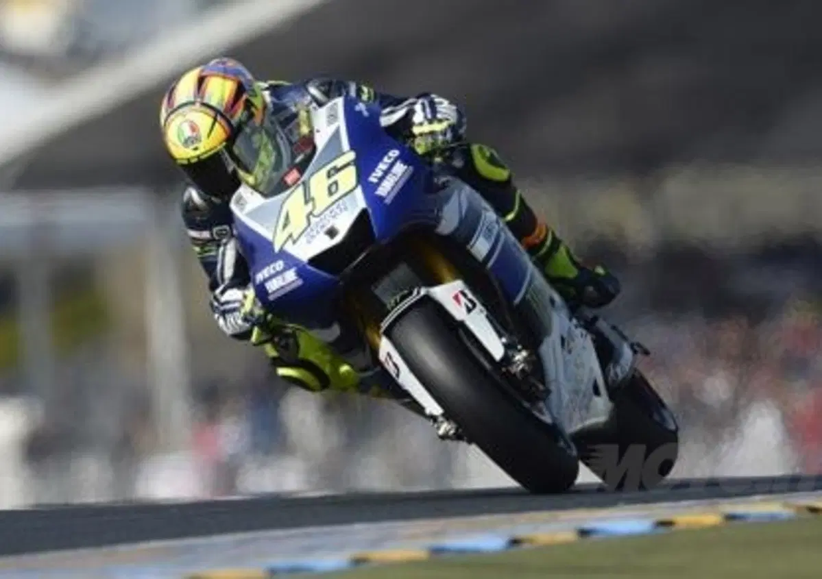 Rossi: "Guido male con le gomme nuove"