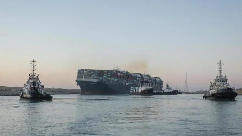 Il Canale di Suez quasi liberato dalla Ever Given