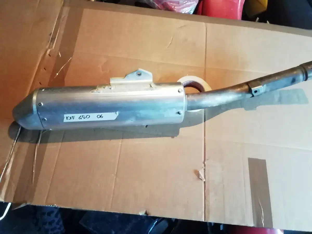 Kawasaki kxf 450 2006 silenziatore (2)